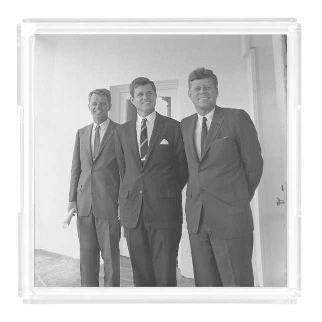 President John Kennedy & Brothers American Camelot Acrylic Tray (Large)