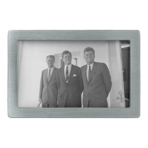 President John Kennedy & Brothers American Camelot Belt Buckle