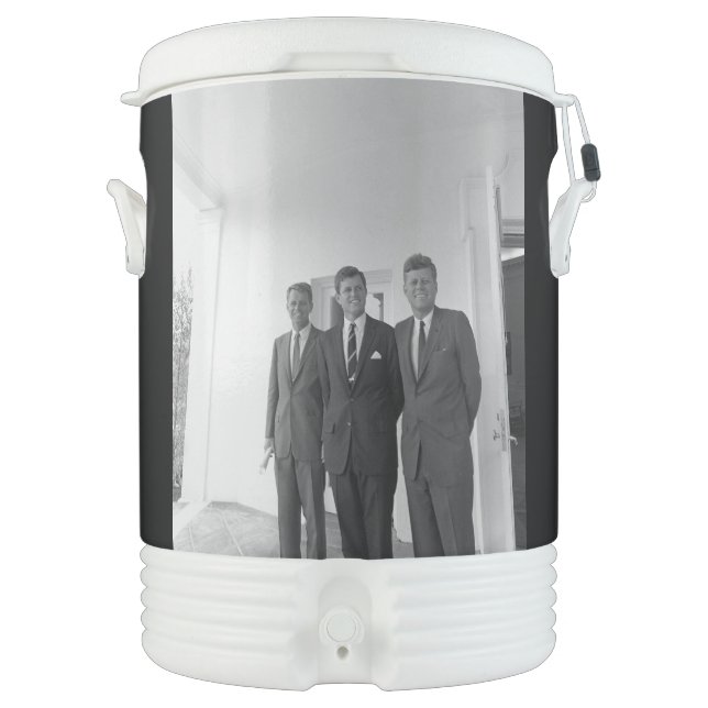 President John Kennedy & Brothers American Camelot Beverage Cooler (Front)