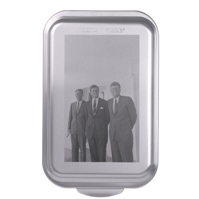 President John Kennedy & Brothers American Camelot Cake Pan (Front Vertical)
