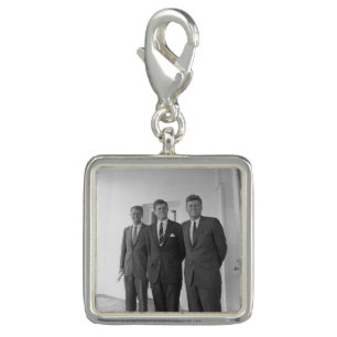 President John Kennedy & Brothers American Camelot Charm