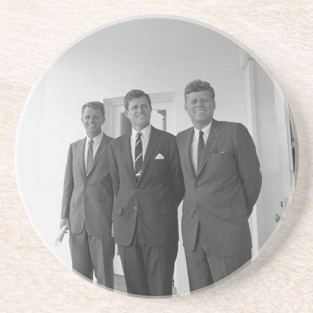 President John Kennedy & Brothers American Camelot Coaster (Front)
