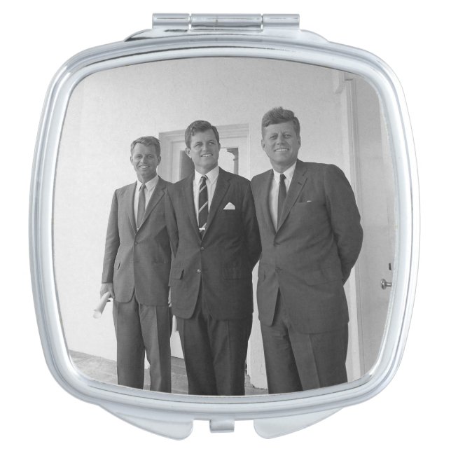 President John Kennedy & Brothers American Camelot Compact Mirror (Front)