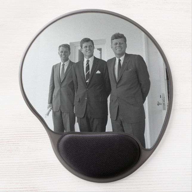 President John Kennedy & Brothers American Camelot Gel Mouse Pad (Front)