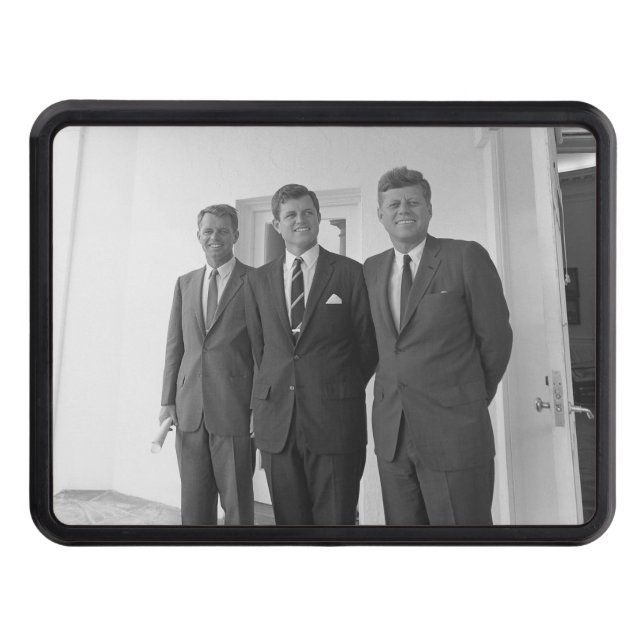 President John Kennedy & Brothers American Camelot Hitch Cover (Front)