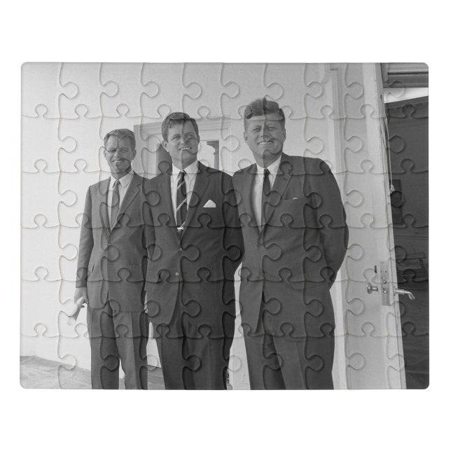 President John Kennedy & Brothers American Camelot Jigsaw Puzzle (Puzzle Horizontal)