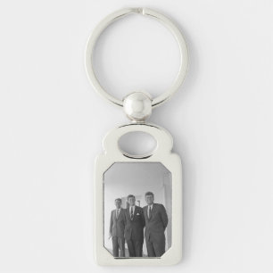 President John Kennedy & Brothers American Camelot Keychain
