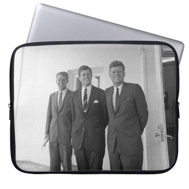 President John Kennedy & Brothers American Camelot Laptop Sleeve (Front)