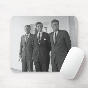 President John Kennedy & Brothers American Camelot Mouse Pad