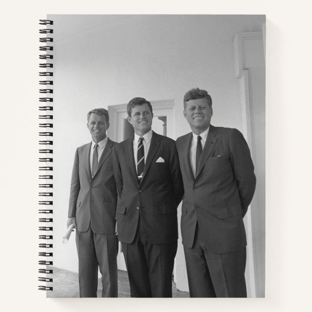 President John Kennedy & Brothers American Camelot Notebook (Front)