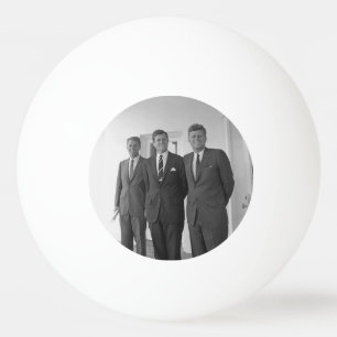 President John Kennedy & Brothers American Camelot Ping Pong Ball
