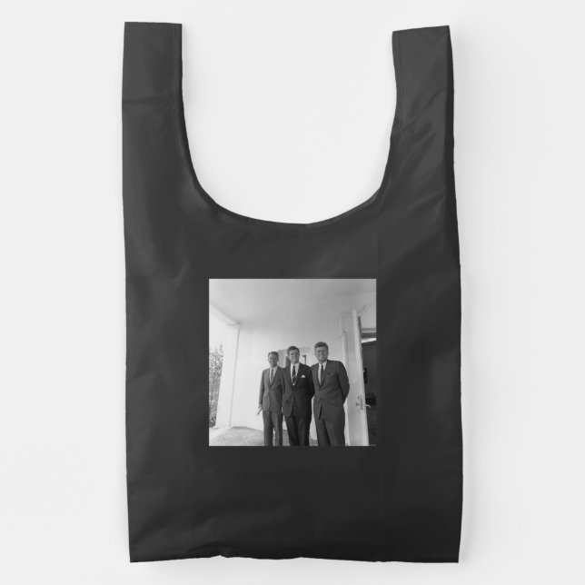 President John Kennedy & Brothers American Camelot Reusable Bag (Front)