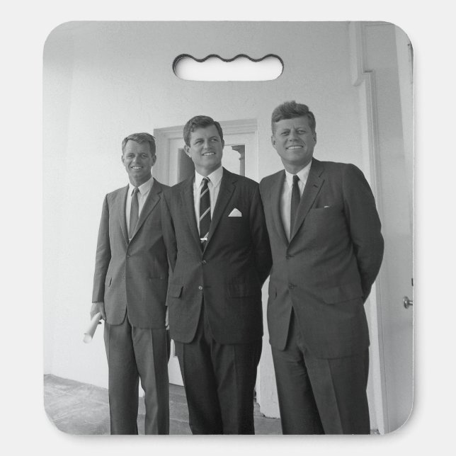 President John Kennedy & Brothers American Camelot Seat Cushion (Front Vertical)