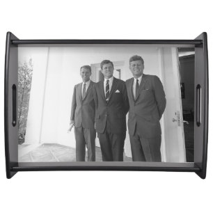 President John Kennedy & Brothers American Camelot Serving Tray