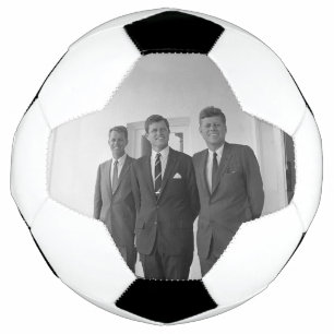 President John Kennedy & Brothers American Camelot Soccer Ball