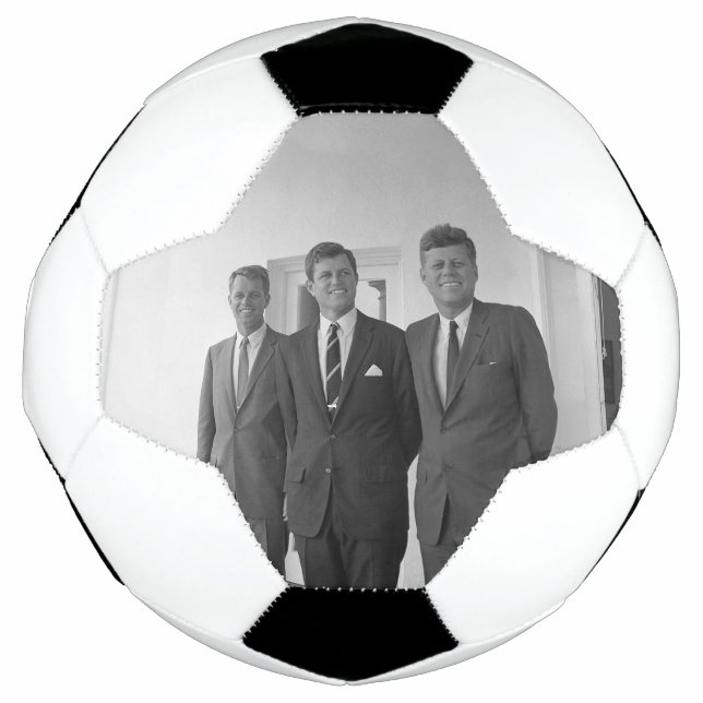 President John Kennedy & Brothers American Camelot Soccer Ball (Front)