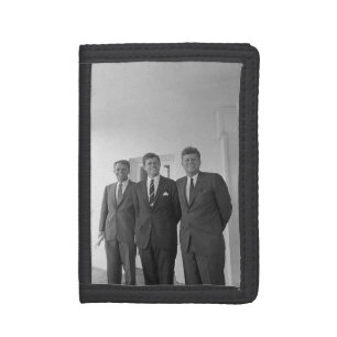 President John Kennedy & Brothers American Camelot Trifold Wallet