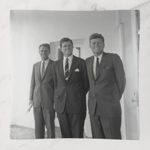 President John Kennedy & Brothers American Camelot Trinket Tray