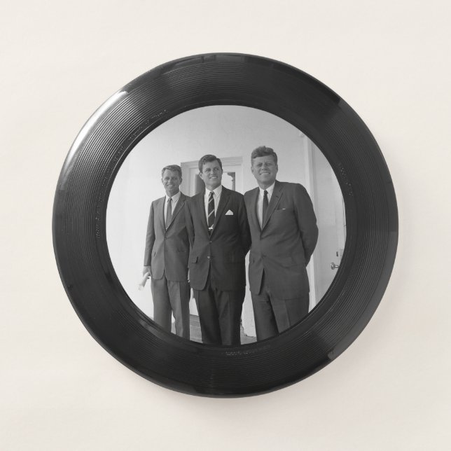 President John Kennedy & Brothers American Camelot Wham-O Frisbee (Front)