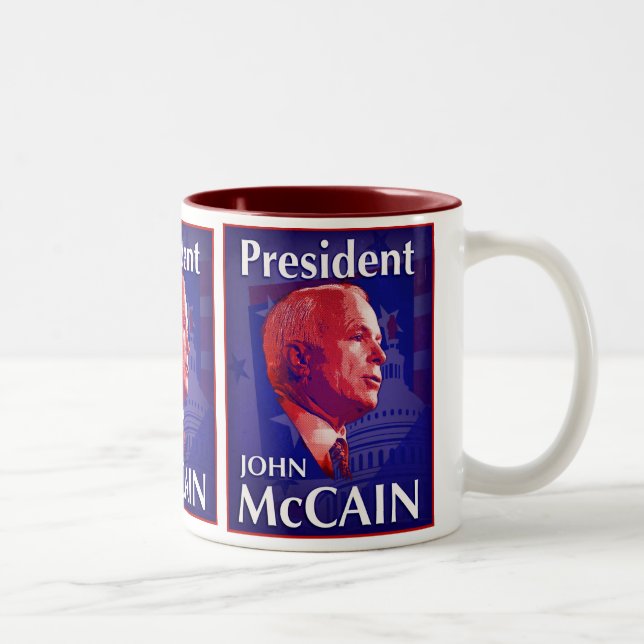 President John McCain Mug (Right)