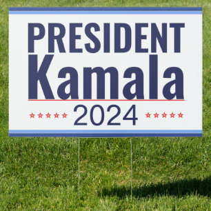 President Kamala 2024 Election Sign