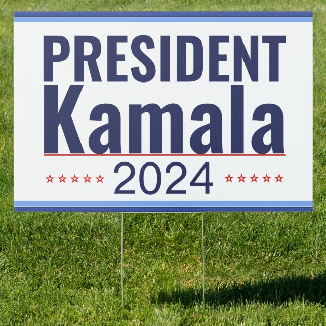 President Kamala 2024 Election Sign (Insitu)