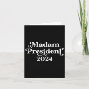 President Kamala Harris 2024 Card