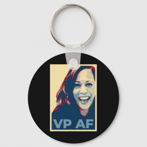 President Kamala Harris Biden Wins Vp Af Poster Gi Keychain