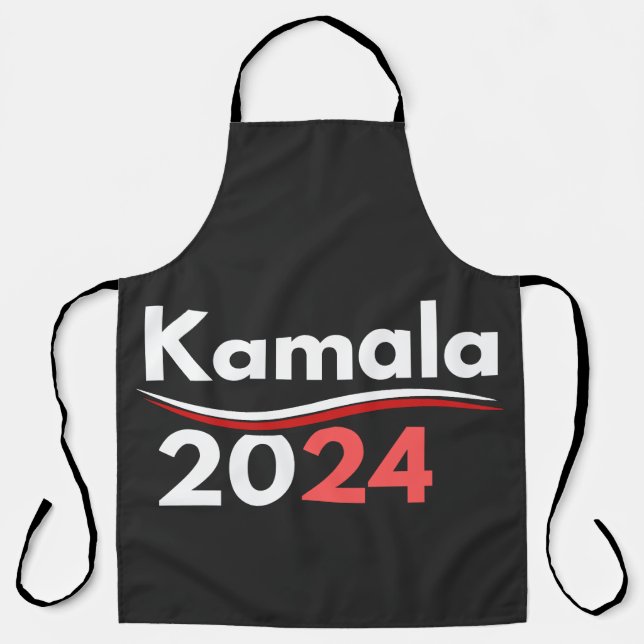 president kamala harris, president harris apron (Front)