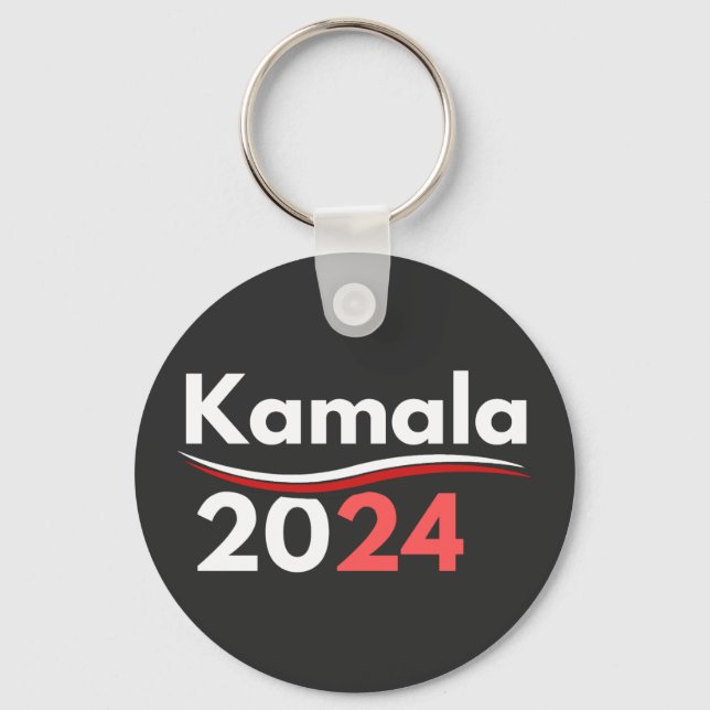 president kamala harris, president harris keychain (Front)