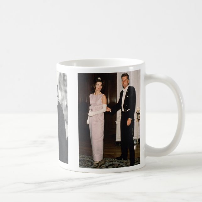 President Kennedy , JFK and Jackie, jfk Coffee Mug (Right)