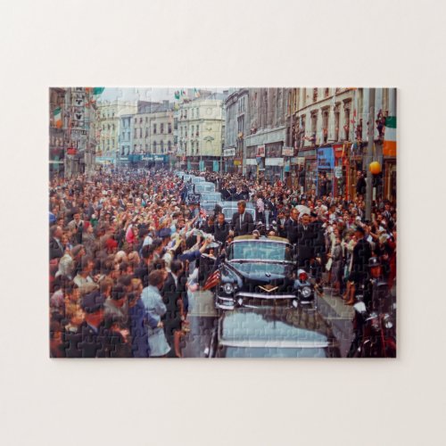 President Kennedy visits Ireland Jigsaw Puzzle