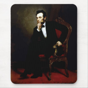 President Lincoln Painting Mouse Pad