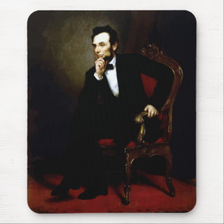 President Lincoln Painting Mouse Pad