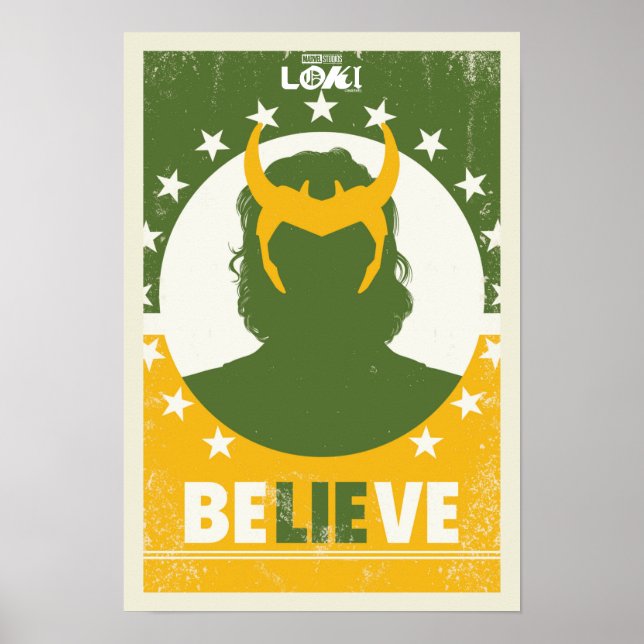 President Loki "Believe" Poster (Front)