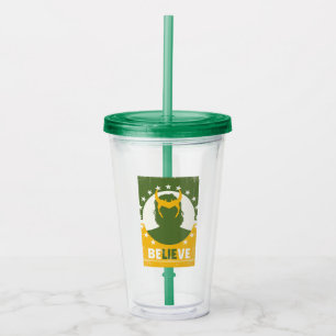 President Loki "Believe" Poster Acrylic Tumbler