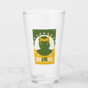 President Loki "Believe" Poster Glass