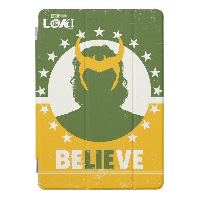 President Loki "Believe" Poster iPad Pro Cover (Front)