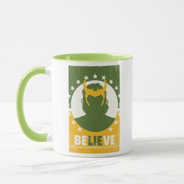 President Loki "Believe" Poster Mug (Left)