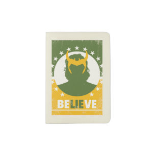 President Loki "Believe" Poster Passport Holder