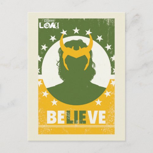 President Loki Believe Poster Postcard