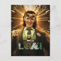 President Loki TVA Poster Postcard | Zazzle