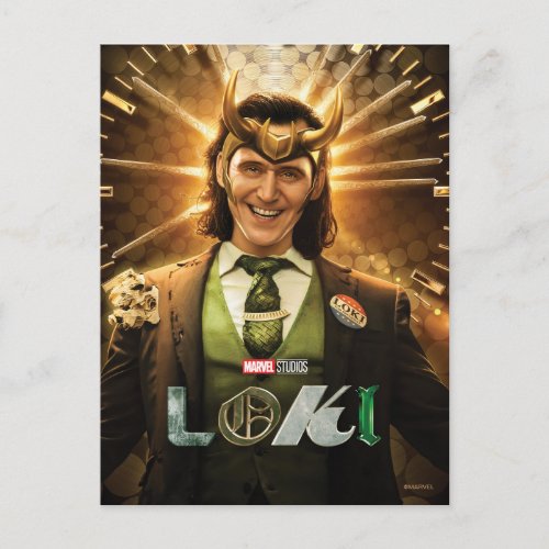 President Loki TVA Poster Postcard