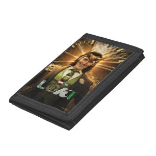 President Loki TVA Poster Tri-fold Wallet