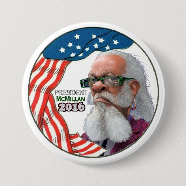 President McMillan 2016 Button (Front)