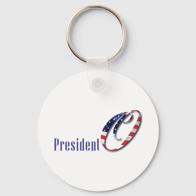President O Keychain (Front)