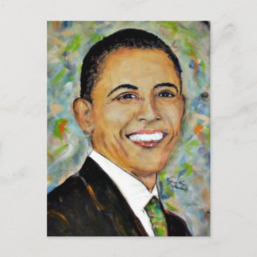 President Obama 2008 Portrait Postcard