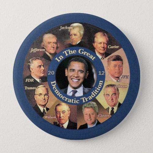President Obama 2012 Pinback Button