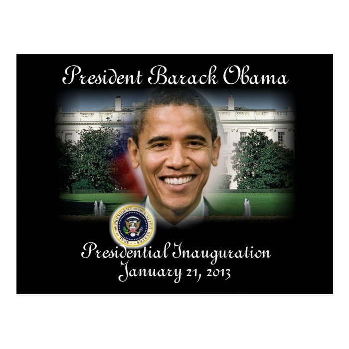 President Obama 2012 Re election Post Card