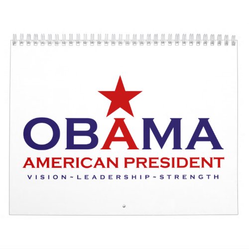 President Obama 2013 Calendar